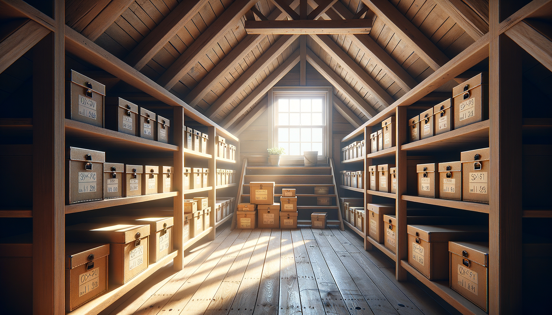 Unlocking Attic Potential: A Simple Hack for More Storage Space